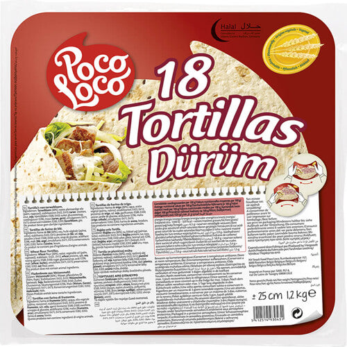 POCO LOCO ΤΟΡΤΙΓΙΑ ΣΤΑΡΕΝΙΑ 25cm (18τεμ.) - 1200gr.