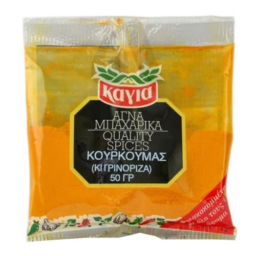 ΚΑΓΙΑ ΚΟΥΡΚΟΥΜΑΣ 50gr. - (ΚΙΤΡΙΝΟΡΙΖΑ) (ΦΑΚΕΛΟΣ)
