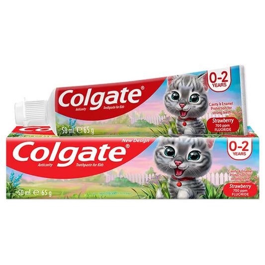 COLGATE KIDS 50ml - (STRAWBERRY) (0-2 ΕΤΩΝ) (ΟΔΟΝΤΟΚΡΕΜΑ)