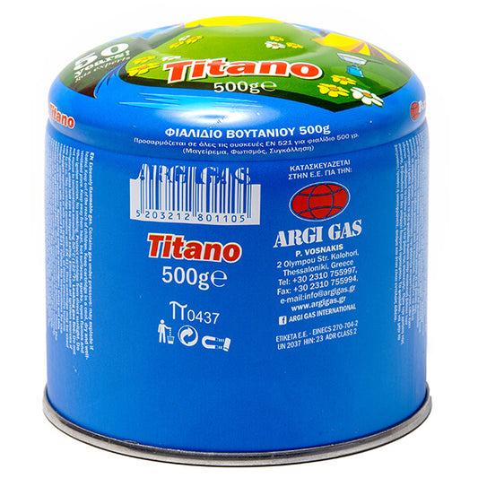 ARGI GAS ΦΙΑΛΙΔΙΑ ΥΓΡ. TITANO 500gr.