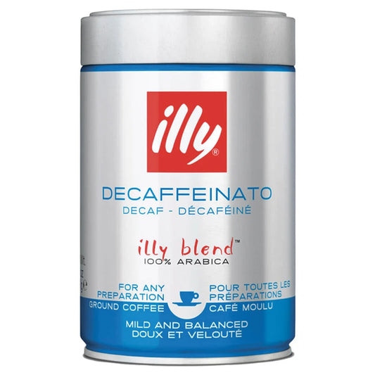 ILLY ESPRESSO 250gr - (DECAF) (ΑΛΕΣΜΕΝΟ) (ΜΠΛΕ ΒΑΖΟ)
