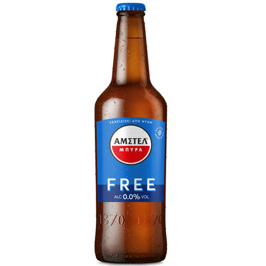 AMSTEL free ΜΠΥΡΑ 500ml - (ΦΙΑΛΗ)