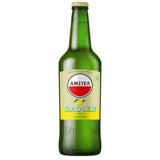 AMSTEL RADLER ΛΕΜΟΝΙ ΜΠΥΡΑ 500ml vol 2% - (ΦΙΑΛΗ)