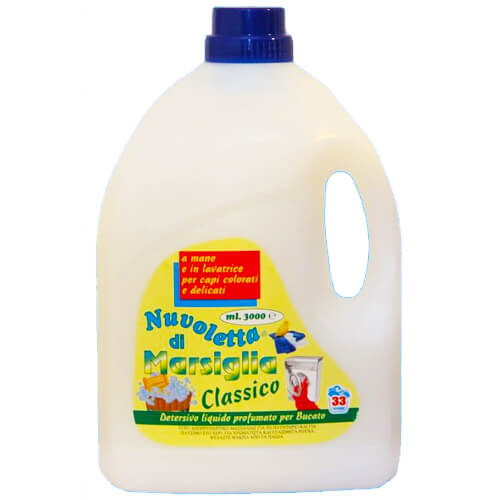 NUVOLETTA ΥΓΡΟ ΠΛΥΝΤ. 3lit - (ΛΕΥΚΟ / MARSIGLIA CLASSIC)