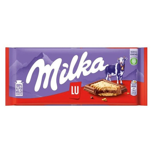 MILKA ΣΟΚΟΛΑΤΑ 87gr - (ΜΠΙΣΚΟΤΟ LU)