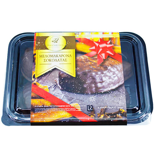 ΤΡΙΑΝΤΑΦΥΛΛΟΣ ΜΕΛΟΜΑΚΑΡΟΝΑ ΣΟΚΟΛΑΤΑΣ 400gr.