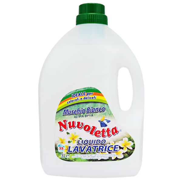 NUVOLETTA ΥΓΡΟ ΠΛΥΝΤ. 3lt - (ΛΕΥΚΟ / MUSCHIO BIANCO)