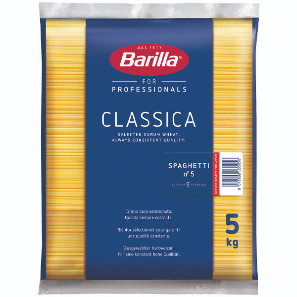 BARILLA 5kg - No 5 (SPAGHETTI)