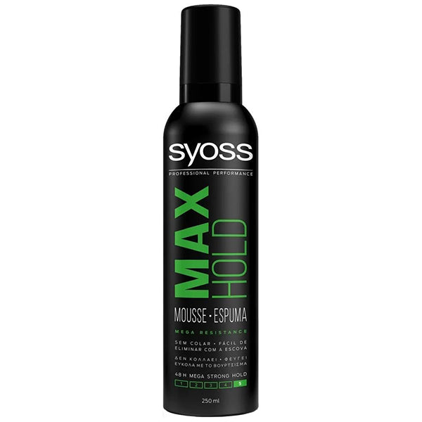 SYOSS MOUSSE 250ml - (MAX HOLD/ΠΡΑΣΙΝΟ)