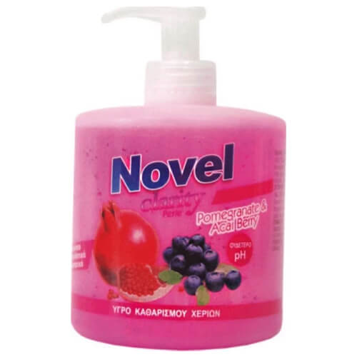 NOVEL ΚΡΕΜΟΣΑΠΟΥΝΟ ΑΝΤΛΙΑ 500ml - (ΡΟΔΙ-ΜΟΥΡΟ)