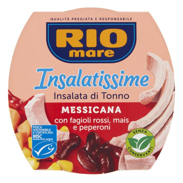 RIO MARE ΤΟΝΟΣ ΠΟΛΥΣΑΛΑΤΑ 160gr. - (ΜΕΞΙΚΑΝΑ)