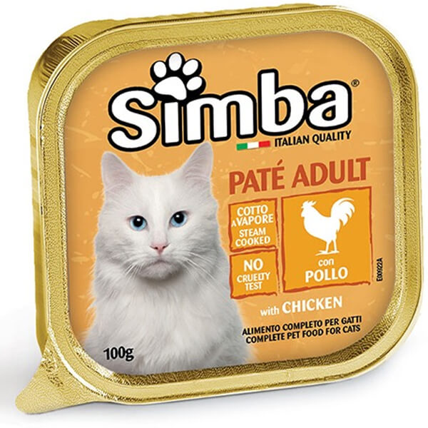 SIMBA ΓΑΤΟΤΡΟΦΗ PATE 100gr - (ΚΟΤΟΠΟΥΛΟ)
