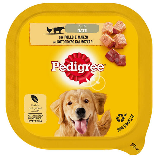 PEDIGREE ΣΚΥΛΟΤΡΟΦΗ ΠΑΤΕ 300gr. - (ΚΟΤΟΠΟΥΛΟ & ΜΟΣΧΑΡΙ)