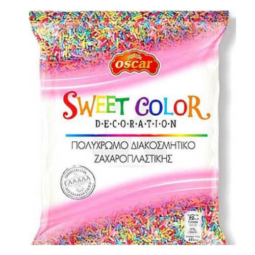 OSCAR ΤΡΟΥΦΑ 100gr. - (ΠΟΛΥΧΡΩΜΗ ΔΙΑΚΟΣΜΗΤΙΚΗ)