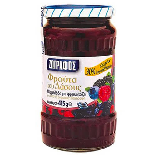 ΖΩΓΡΑΦΟΣ ΜΑΡΜΕΛΑΔΑ ΜΕ ΦΡΟΥΚΤΟΖΗ 415gr. - (ΦΡΟΥΤΑ ΤΟΥ ΔΑΣΟΥΣ)