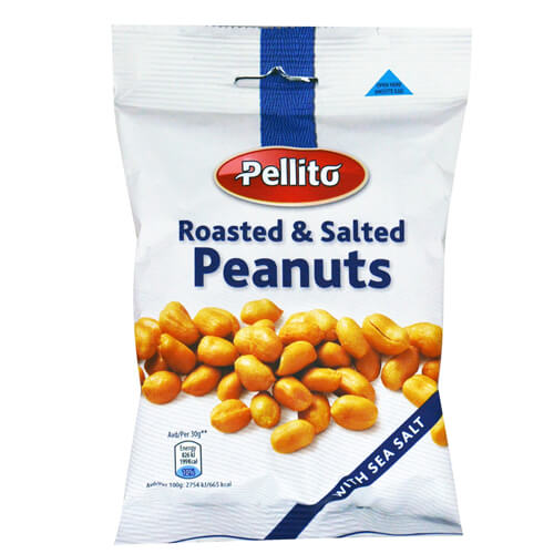 PELLITO ΦΥΣΤΙΚΙΑ PEANUTS 50gr. - (ΨΗΜΕΝΑ ΜΕ ΑΛΑΤΙ)