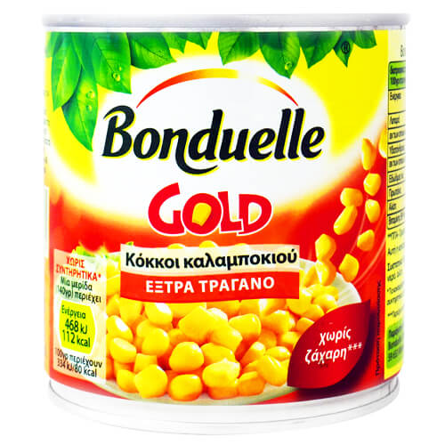 BONDUELLE ΚΑΛΑΜΠΟΚΙ GOLD 340gr. - (ΕΞΤΡΑ ΤΡΑΓΑΝΟ)