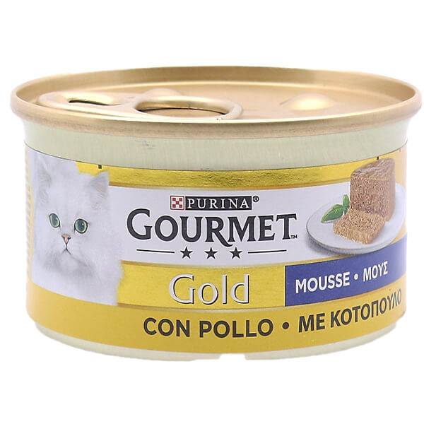 GOURMET GOLD ΓΑΤΟΤΡΟΦΗ 85gr - (ΚΟΤΟΠΟΥΛΟ) (MOUSSE)