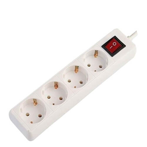 ΠΟΛΥΜΠΡΙΖΟ 4ΘΕΣΕΩΝ + ΑΠΛΟ ΚΑΛΩΔΙΟ + ΔΙΑΚΟΠΤΗ