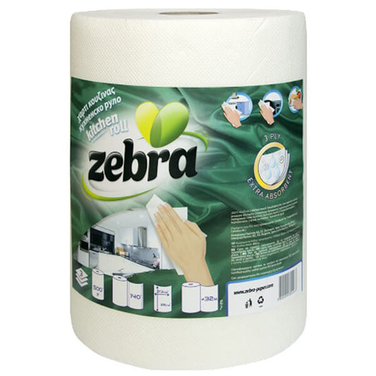 ZEBRA ΧΑΡΤΙ ΚΟΥΖΙΝΑΣ 3Φ 500gr.