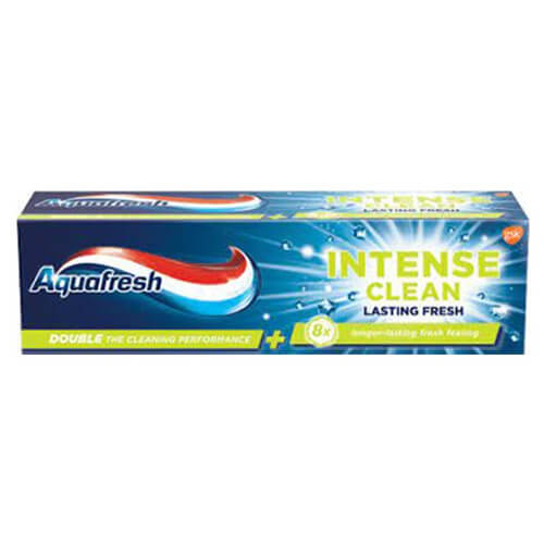 AQUAFRESH INTENSE CLEAN 75ml - (LASTING FRESH) (ΟΔΟΝΤΟΚΡΕΜΑ)