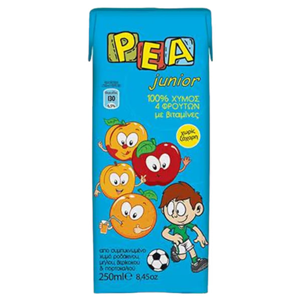 ΡΕΑ ΧΥΜΟΣ 250ml - (JUNIOR ΜΠΛΕ 100% ΦΥΣΙΚΟΣ ΧΥΜΟΣ)