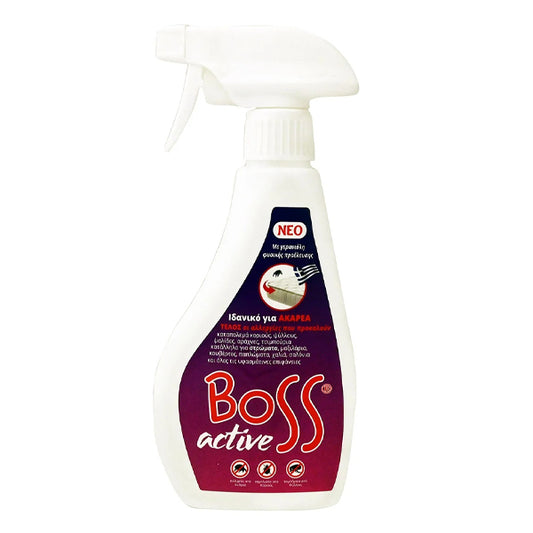 BOSS ACTIVE SPRAY ΑΠΩΘΗΤΙΚΟ ΓΙΑ ΑΚΑΡΕΑ 300ml