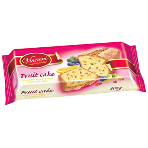 VINCINNI ΚΕΙΚ 300gr. - (ΦΡΟΥΤΩΝ)