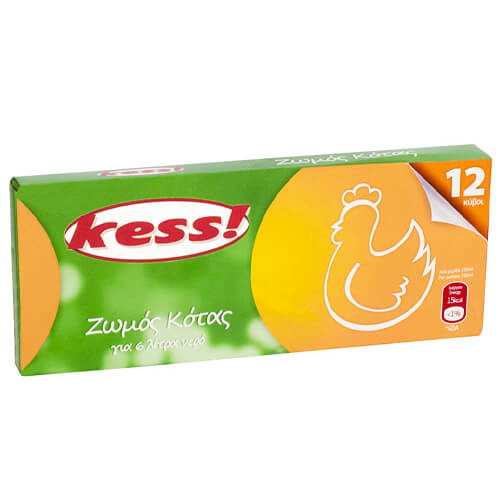 KESS ΚΥΒΟΣ (6lit x 120gr.) - (ΚΟΤΑΣ)