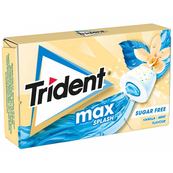 TRIDENT LONG LASTING (16x22gr.) - (ΒΑΝΙΛΙΑ & ΜΕΝΤΑ)
