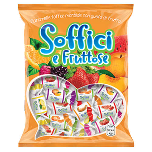 SOFFICI ΚΑΡΑΜΕΛΕΣ 300gr. - (ΜΕ ΦΡΟΥΤΑ)