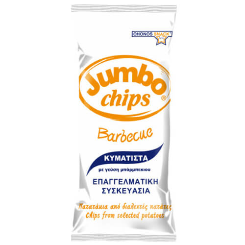 JUMBO CHIPS ΚΥΜΑΤΙΣΤΑ BBQ 280gr. - (84382-1)