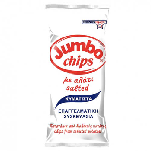 JUMBO CHIPS ΚΥΜΑΤΙΣΤΑ ΑΛΑΤΙ 280gr. - (84082-1)