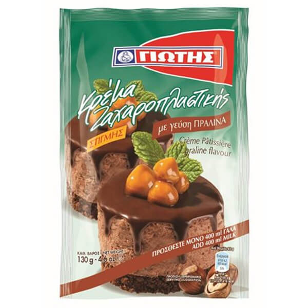 ΓΙΩΤΗΣ ΚΡΕΜΑ ΖΑΧΑΡΟΠΛΑΣΤΙΚΗΣ 130gr. - (ΠΡΑΛΙΝΑ)