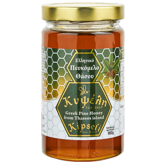 ΚΥΨΕΛΗ ΜΕΛΙ ΘΑΣΟΥ 900gr. - (ΠΕΥΚΟ)