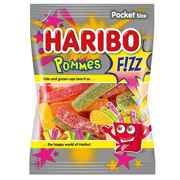 HARIBO ΖΑΧΑΡΩΤΑ 100gr - (POMMES) (FIZZ)