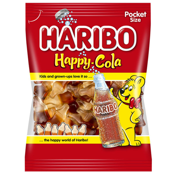 HARIBO ΖΑΧΑΡΩΤΑ 100gr - (HAPPY COLA)