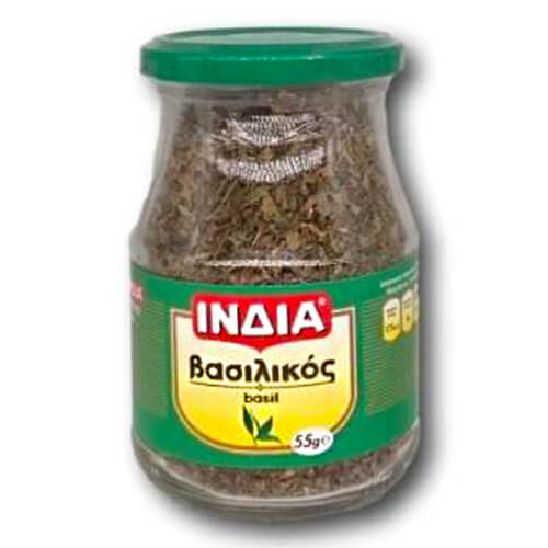 ΙΝΔΙΑ ΒΑΣΙΛΙΚΟΣ 55gr. - (ΓΥΑΛΙΝΟ ΒΑΖΟ)