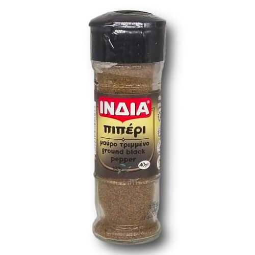 ΙΝΔΙΑ ΠΙΠΕΡΙ ΜΑΥΡΟ ΤΡΙΜΜΕΝΟ 40gr. - (ΓΥΑΛΙΝΟ ΒΑΖΟ)