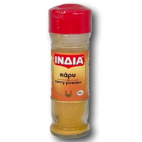 ΙΝΔΙΑ ΚΑΡΥ 40gr. - (ΓΥΑΛΙΝΟ ΒΑΖΟ)