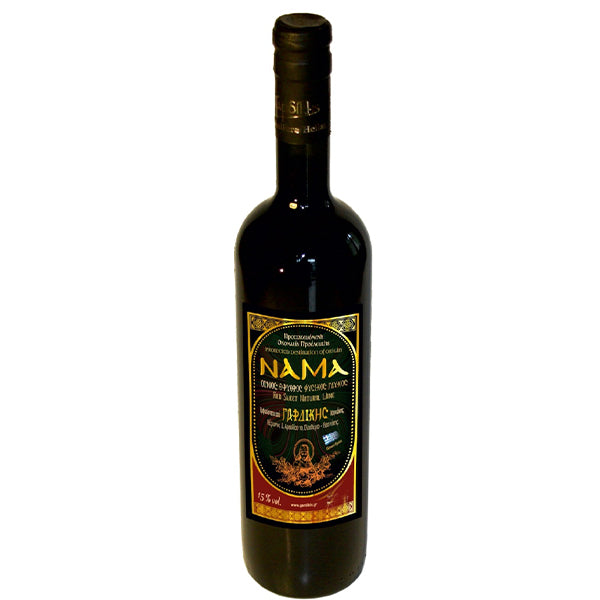 ΝΑΜΑ ΓΑΡΔΙΚΗΣ ΟΙΝΟΣ 375ml - (ΕΡΥΘΡΟΣ ΓΛΥΚΟΣ)