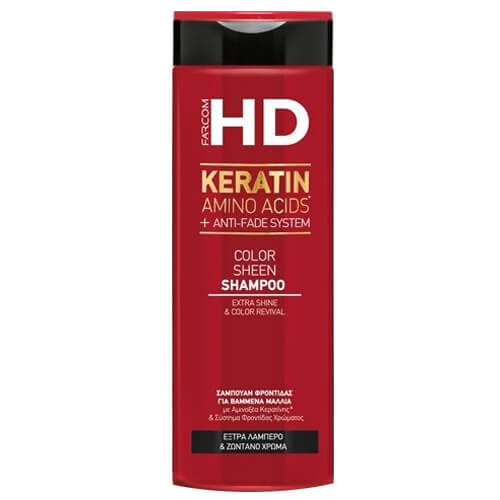 FARCOM HD ΣΑΜΠΟΥΑΝ 400ml - (ΒΑΜΜΕΝΑ ΜΑΛΛΙΑ)