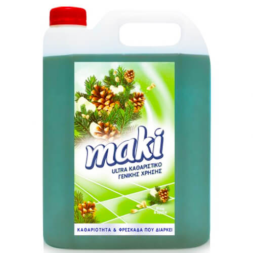 ΜΑΚΙ ΚΑΘΑΡΙΣΤΙΚΟ ΠΑΤΩΜΑΤΟΣ 4lit - (PINE & APPLE)