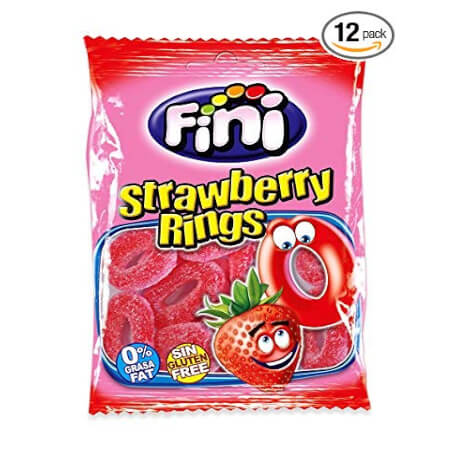 FINI 100gr. - (STRAWBERRY RINGS)