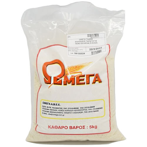 ΩΜΕΓΑ ΡΥΖΙ 5kg - (ΓΛΑΣΣΕ) (ΕΓΧΩΡΙΟ)