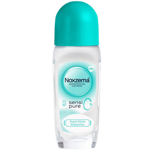 NOXZEMA ROLL-ΟΝ 50ml - (SENSIPURE 0%) (ΓΥΑΛΙΝΟ)
