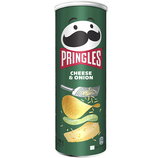 PRINGLES ΤΣΙΠΣ 165gr - (CHEESE & ONION)
