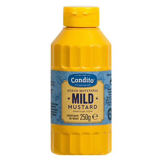 CONDITO ΜΟΥΣΤΑΡΔΑ 250gr. - (AMERICAN STYLE) (ΑΠΑΛΗ)