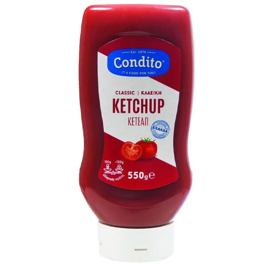 CONDITO KETCHUP 550gr. - (TOP DOWN) (CLASSIC)