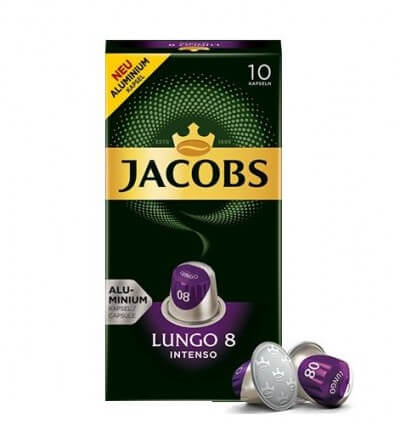 JACOBS CAPS ESPRESSO LUNGO (10τεμ.) - (INTENSO)
